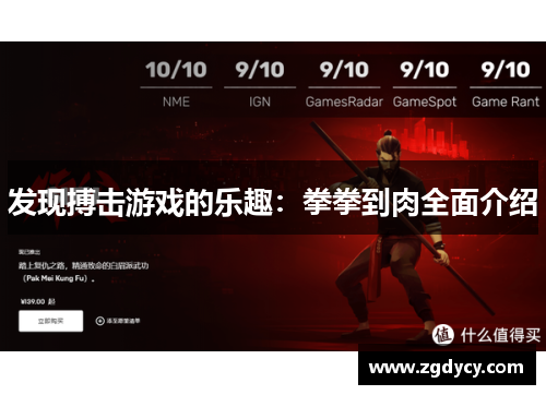 发现搏击游戏的乐趣：拳拳到肉全面介绍